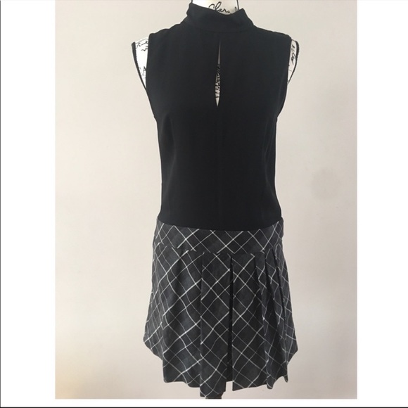 Rachel Zoe Naya Plaid Skirt Dress - Picture 3 of 6
